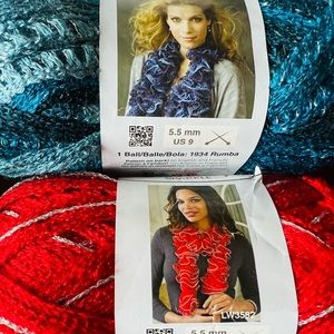 Red Heart Boutique Sashay Yarn (13 rolls!)